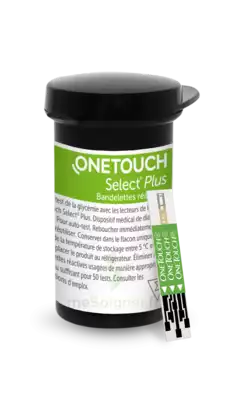 One Touch Select Plus Bandelette RÉactive Autosurveillance GlycÉmie 2fl/50 à Muttersholtz