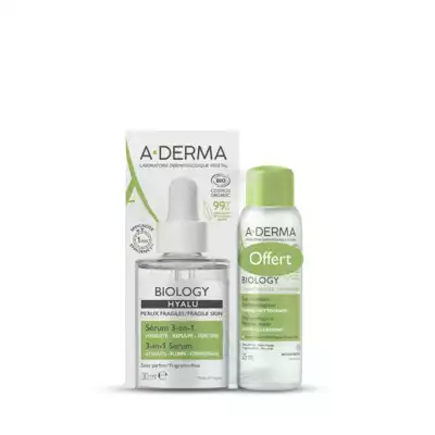 Aderma Biology Hyalu Sérum 3 En 1 Fl Pipette/30ml+eau Micellaire à Muttersholtz